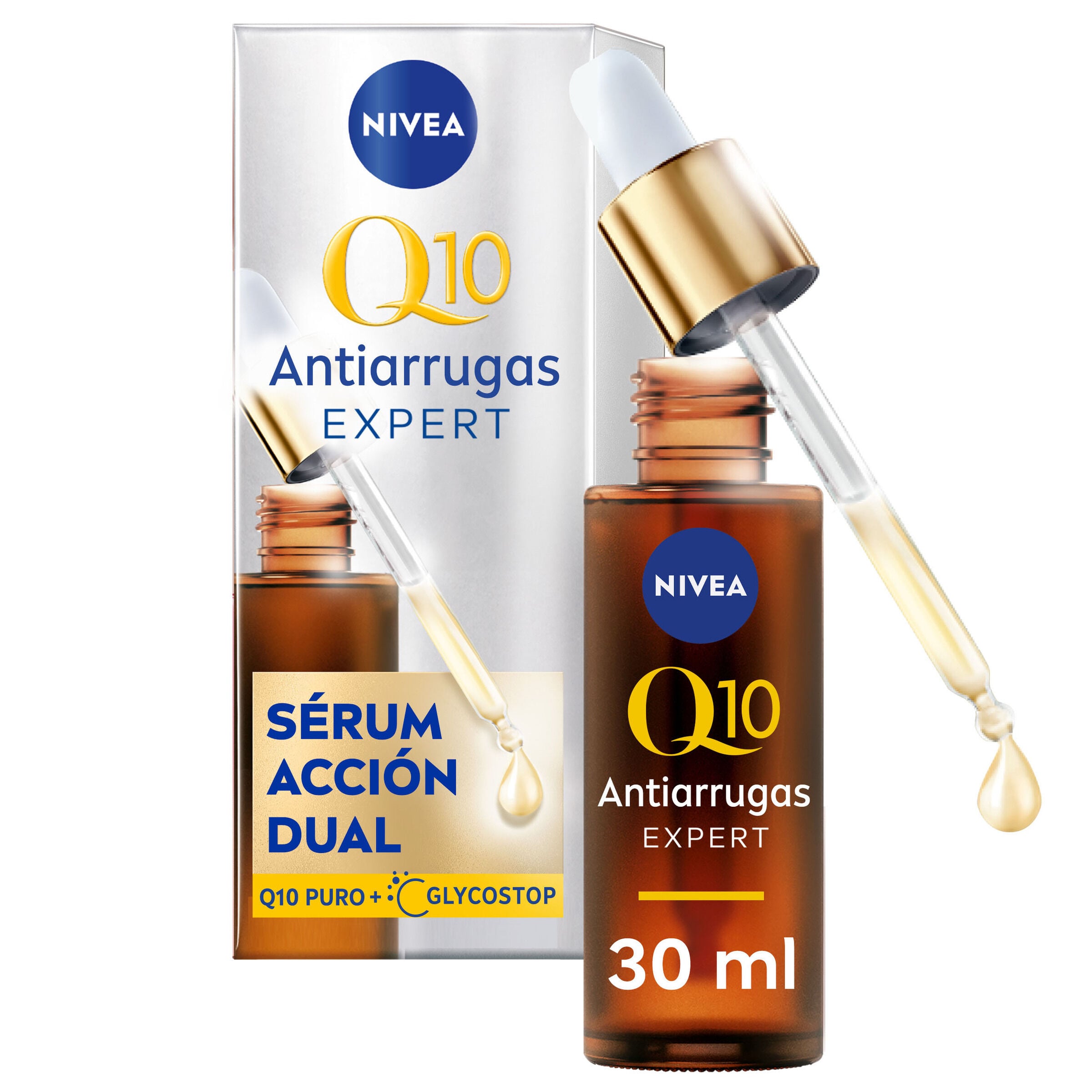 Sérum Q10 Nivea 30 ml Antiarrugas Expert Sérum Doble Acción