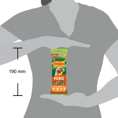 Snack para perros Friskies pollo 5uds