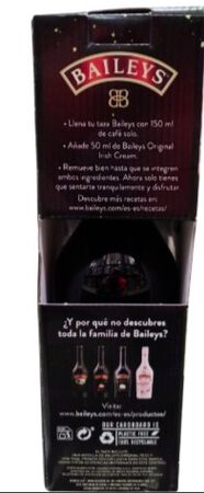 Licor de crema Baileys 70cl + taza