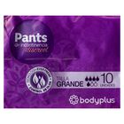 Compresas incontinencia Bodyplus 10 uds discreet talla grande