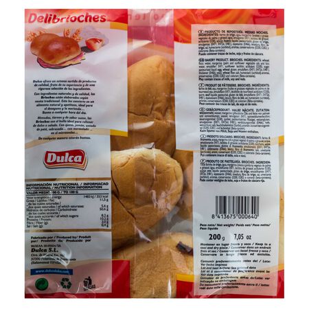 Medias noches Dulca 200g horneados a fuego lento