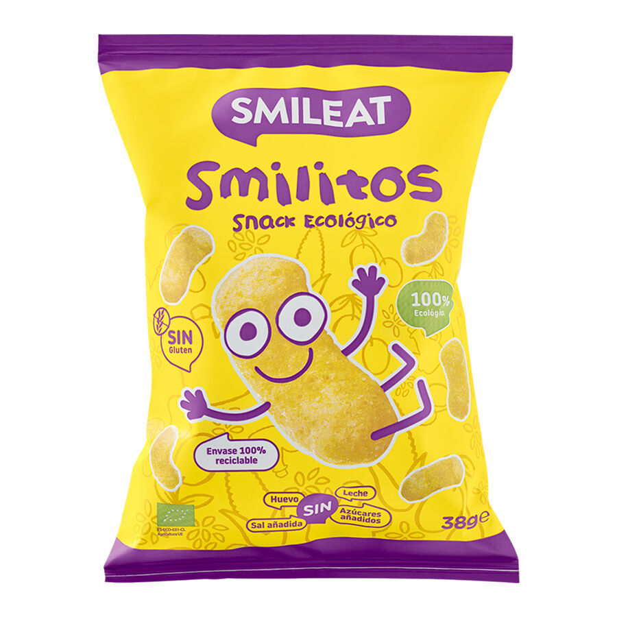 Snack Smileat smilitos ecológicos 38g