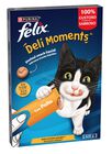 Alimnetacion gato Purina Felix Deli Moments Con Pollo 4x10g