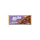 Chocolate con leche y almendras enteras Milka 100g