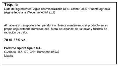 Tequila José Cuervo especial reposado botella 70cl