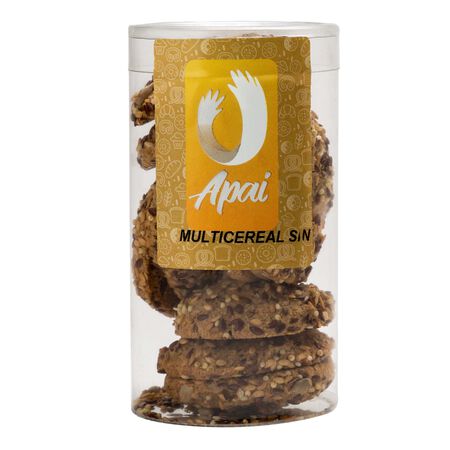 Galletas integrales multicereales sin azúcar Apai 165g