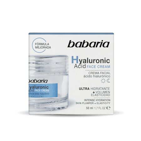Crema facial Ácido Hialurónico Babaria 50 ml