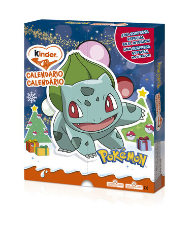 Calendario de adviento Kinder con Pokemon 198g