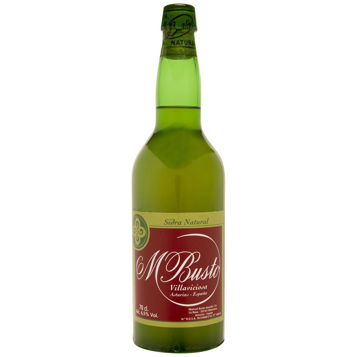 Sidra natural Manuel Busto 70cl