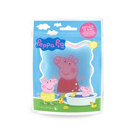 Esponja infantil Suavipiel peppa pig