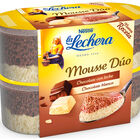 Mousse d&uacute;o La Lechera pack 4 chocolate blanco