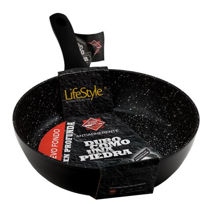 Sart&eacute;n de aluminio forjado Lifestyle 26cm profunda