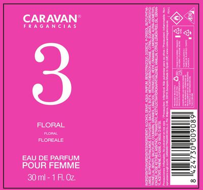 Eau de toilette Caravan mujer 30ml n&ordm;3