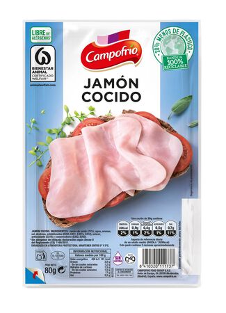 Jamón cocido Campofrío 90g