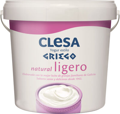Yogur griego ligero Clesa 900gr natural