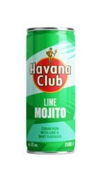 Bebida alcohólica con sabor mojito lime Havana Club 250ml