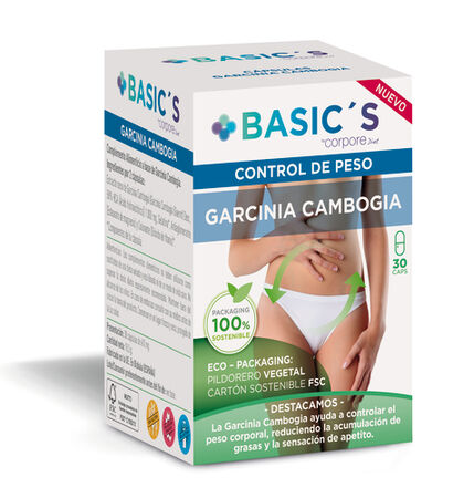 Garcinia cambogia Basic'S 30 cápsulas