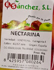 Nectarina bandeja 1Kg