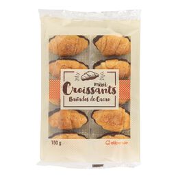 Mini croissants Alipende 150g con medio baño cacao
