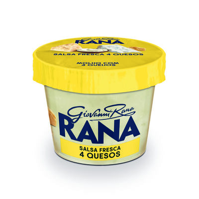 Salsa fresca 4 quesos Rana 180g