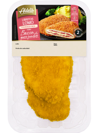 Librito de lomo con bacon y queso Aldelis 250g-400g aprox