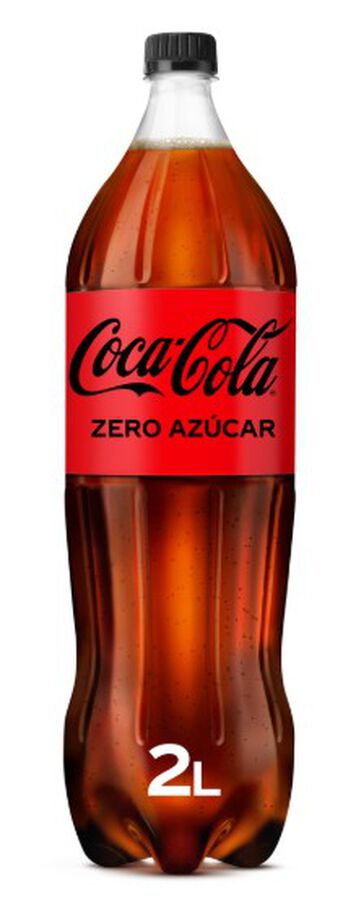 Refresco cola Coca-Cola botella 2l zero azúcar