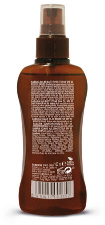 Aceite protector SPF50 Babaria 100 ml Protección muy alta