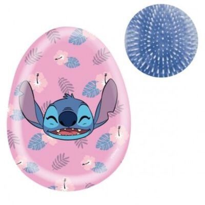 Cepillo desenredante Stitch rosa