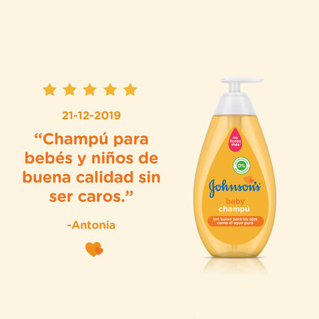 Champú infantil Johnson's 750ml baby