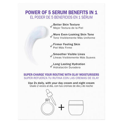 Serum facial Olay 30ml super 5 en 1