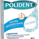 Desinfectante prótesis dental Polident 30 unidades Oxígeno activo