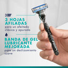 Hojas de afeitar Gillette 4 unidades recambio mach 3