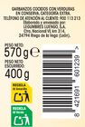 Garbanzo cocido con verdura Alipende 400g