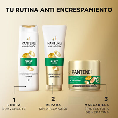 Champ&uacute; activo nutri-plex suave y liso Pantene Pro-V 625ml