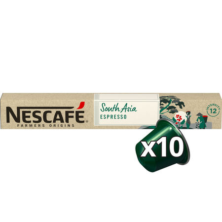 Café south Asia Nescafé 10 cápsulas intensidad 12