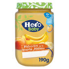 Alimento Infantil Hero Baby Tarro 190gr Melocotón Y Plátano (Desde +4 Meses)
