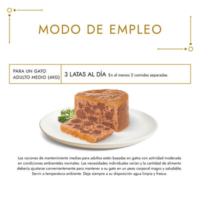 Comida h&uacute;meda gato Gourmet Gold tarrina pollo 85g