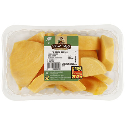 Calabaza Troceada Bandeja 500g