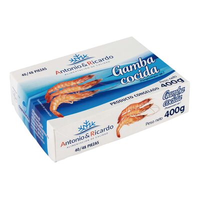 Gamba cocida Antonio y Ricardo 400g 40/48 piezas