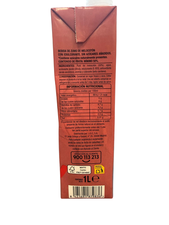 N&eacute;ctar sin az&uacute;car brick con mango y manzana Alipende 1l