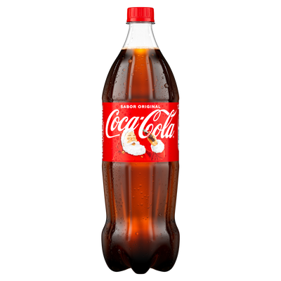 Refresco cola Coca-Cola botella 1,25l