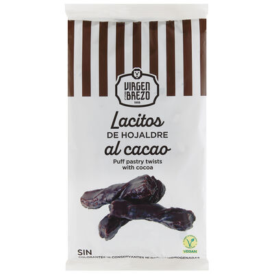 Lacitos Hojaldre Virgen Brezo 200g Cacao