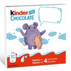 Barritas de chocolate con leche Kinder 4 unid.