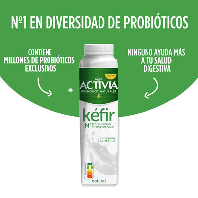 Kéfir liquido Activia 320 gr natural