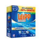 Detergente en polvo Wipp 30+9 lavados limpieza profunda