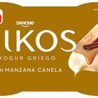 Yogur estilo griego Oikos pack 4 manzana y canela