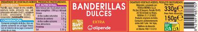 Banderillas dulces categoría extra Alipende 150g