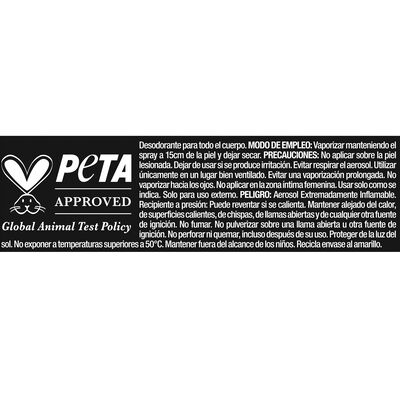 Desodorante spray para todo el cuerpo con aroma a coco Axe 100 ml