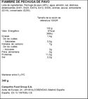 Pechuga de pavo en bloc Pavofr&iacute;o 340g
