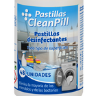 Pastillas Desinfectante Multiusos  Cleanpill 48U